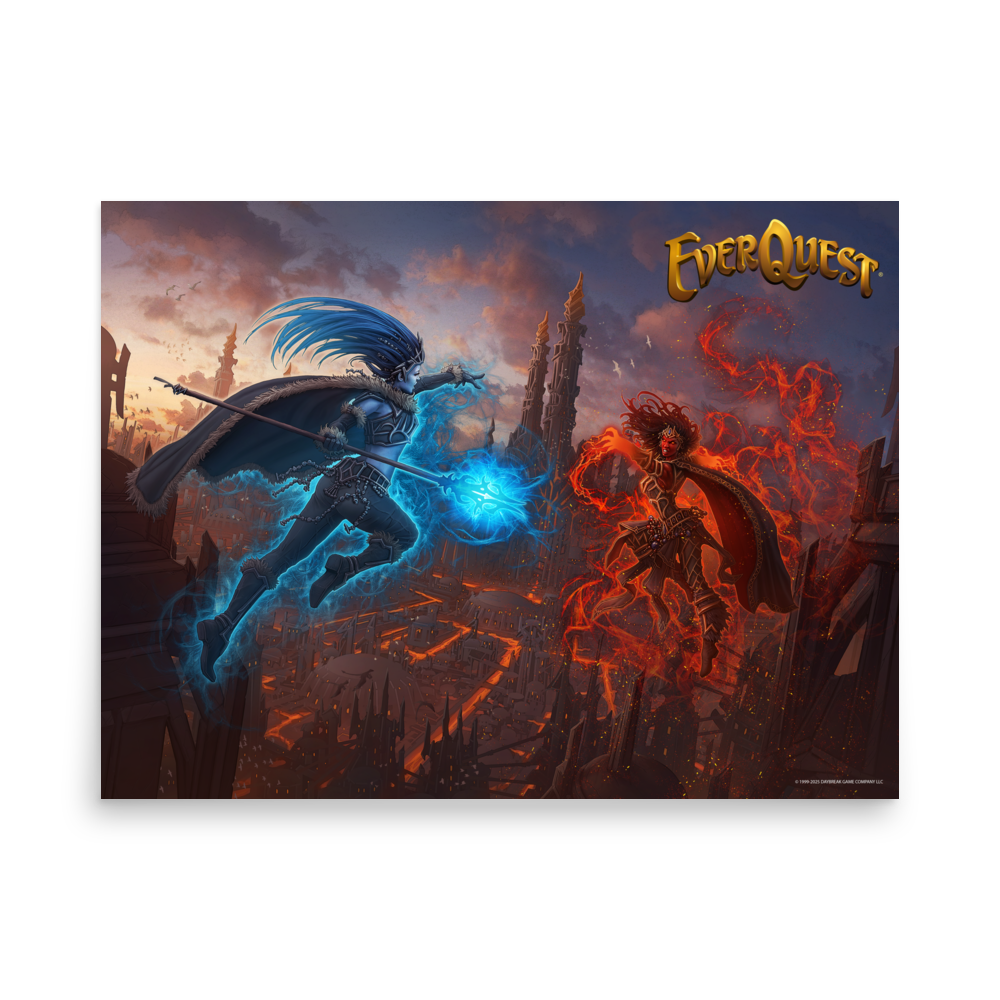 EverQuest® The Burning Lands Poster