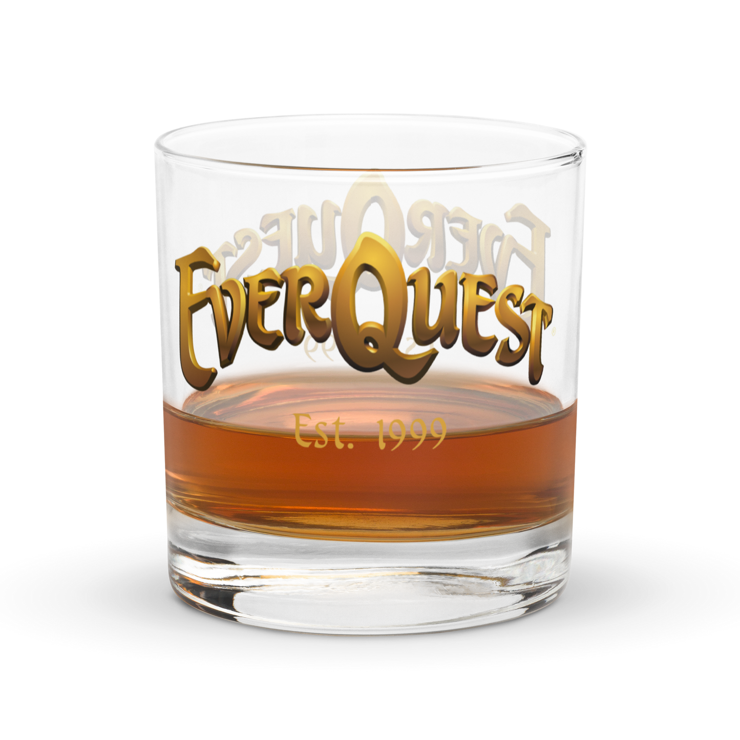 EverQuest® Logo Rocks Glass