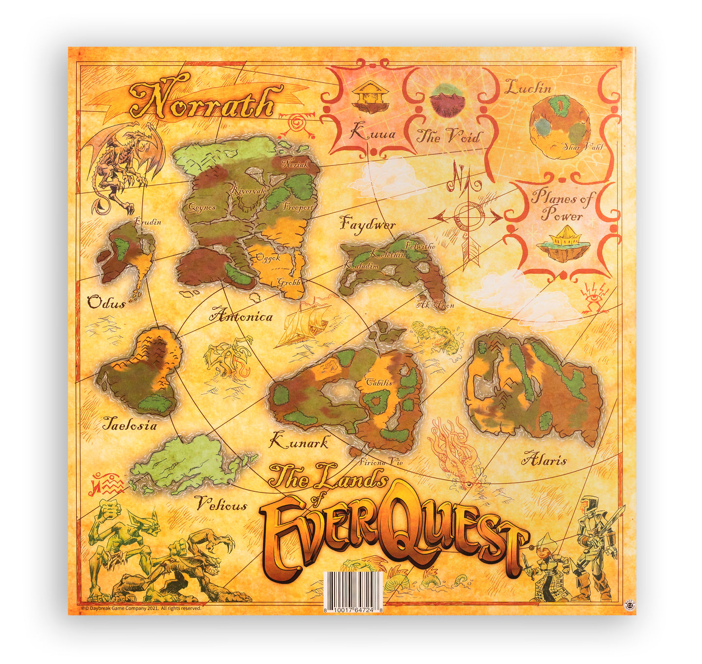 EverQuest® Original Soundtrack on Black Vinyl