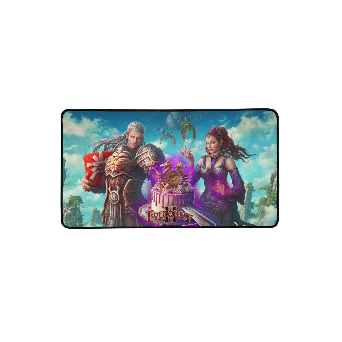 EverQuest® II 15th Anniversary Desk Mat