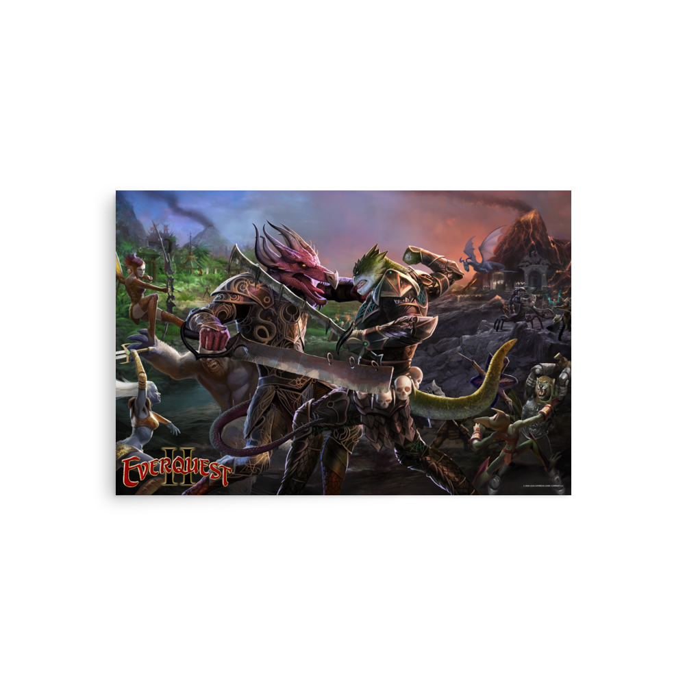 EverQuest® II Rise of Kunark Poster