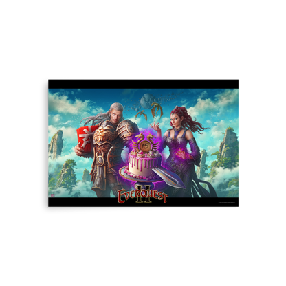 EverQuest® II 15th Anniversary Poster