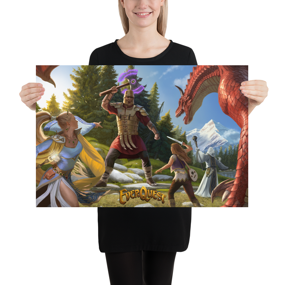 EverQuest® 25th Anniversary Poster