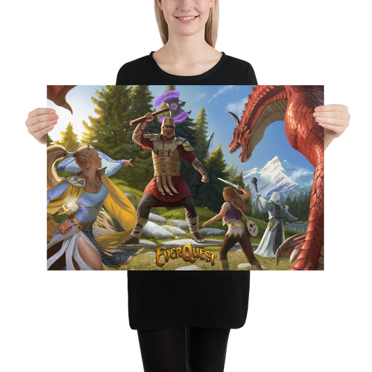 EverQuest® 25th Anniversary Poster