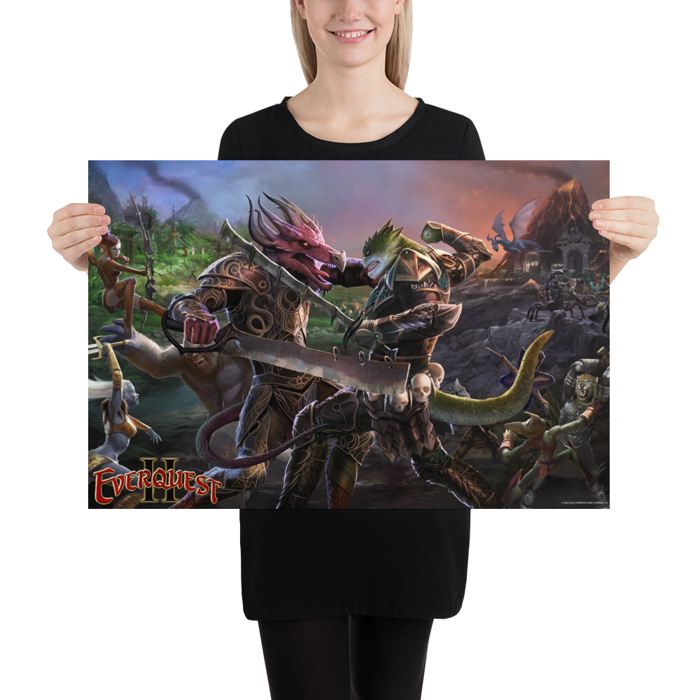 EverQuest® II Rise of Kunark Poster