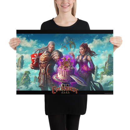 EverQuest® II 15th Anniversary Poster