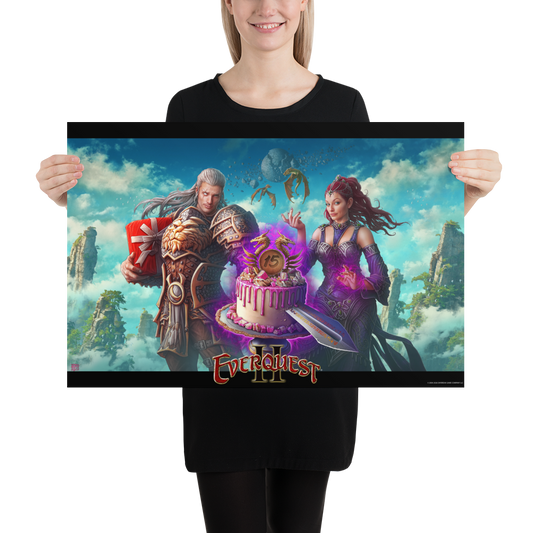 EverQuest® II 15th Anniversary Poster