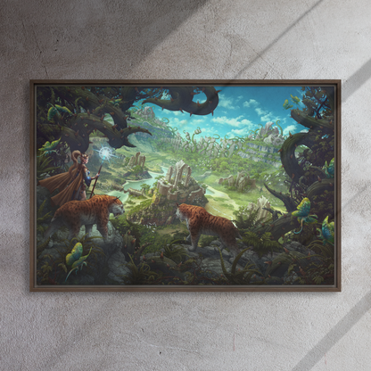 EverQuest® II Renewal of Ro Premium Framed Canvas