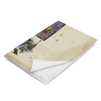 EverQuest® Cloth Map (Year of Darkpaw Edition) Throw Blanket