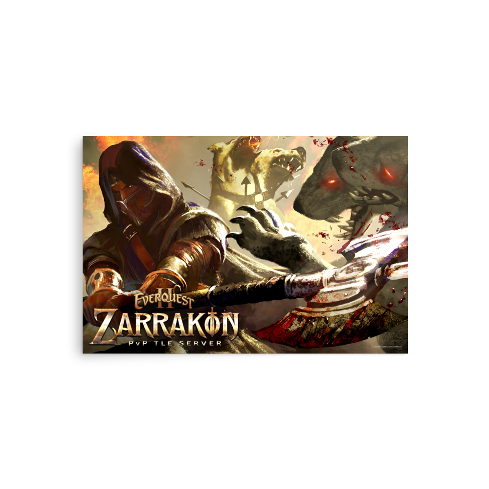 EverQuest®II Zarrakon Server Poster
